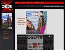 Tablet Screenshot of directoriosanmigueldeallende.com